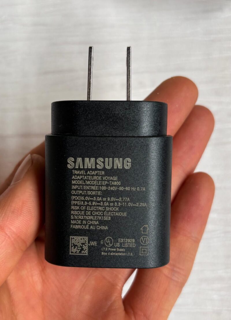 CARGADOR SAMSUNG 25W