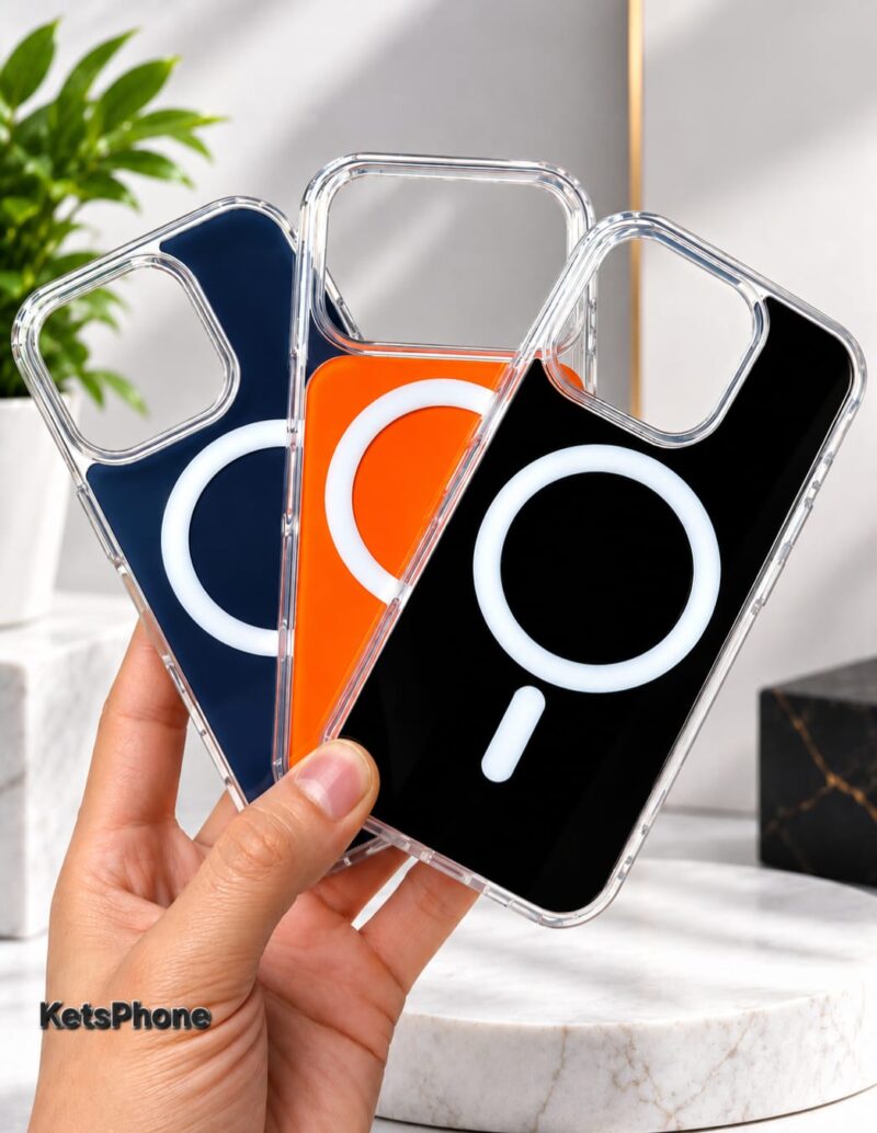 CASE PROTECTOR ACRÍLICO BORDE TRANSPARENTE CASE PROTECTOR ACRÍLICO BORDE TRANSPARENTE PARA IPHONE