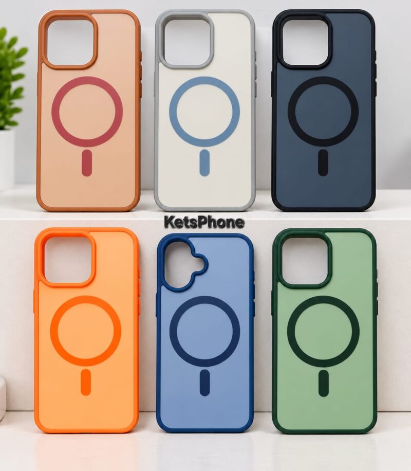 CASE PROTECTOR EN COLORES ACRÍLICO - 2 CASE PROTECTOR EN COLORES ACRÍLICO PARA IPHONE