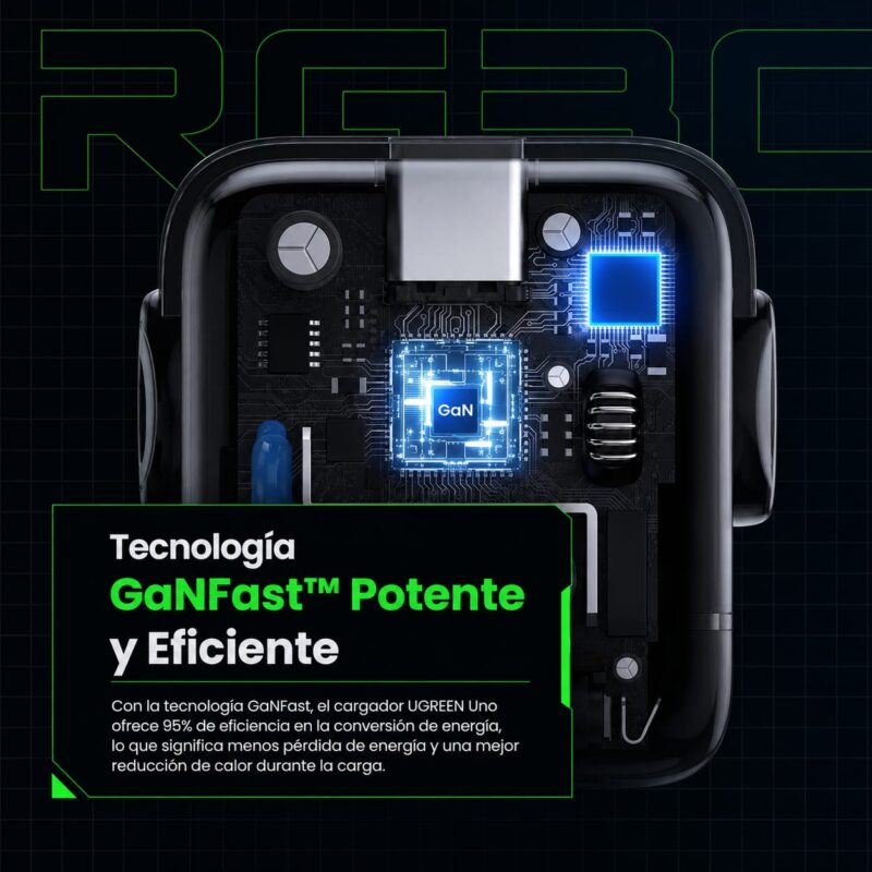 Cargador UGREEN 30W - 6 Cargador UGREEN 30W original para iPhone o Android