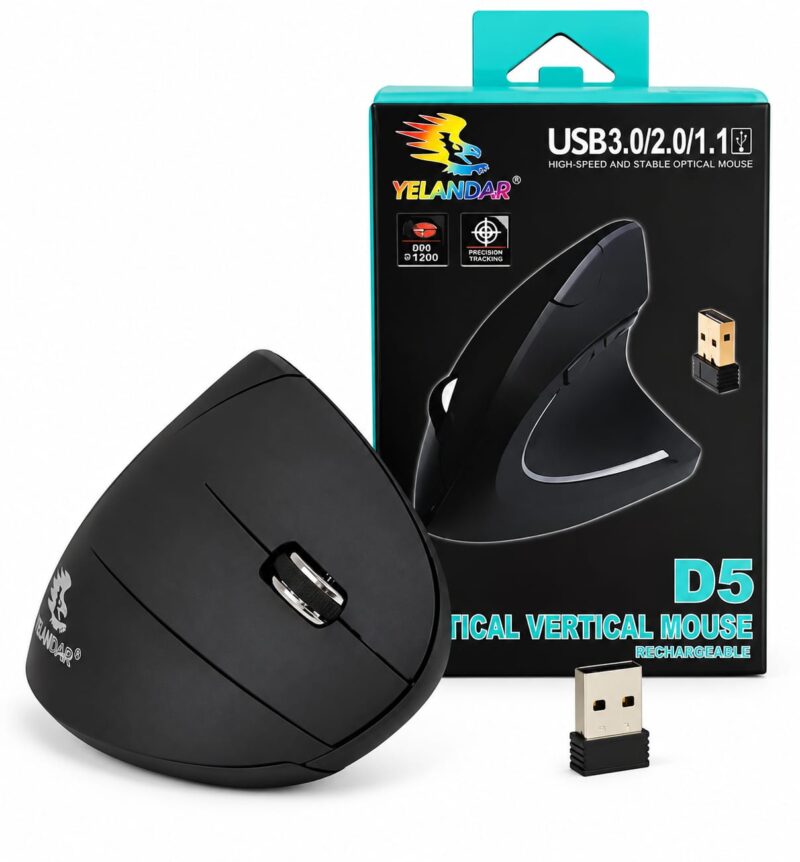 MOUSE VERTICAL YELANDAR ORIGINAL ERGONOMICO