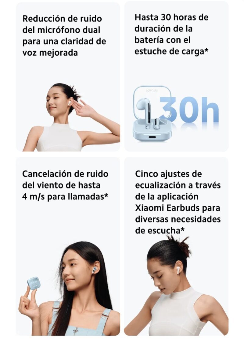 Audífonos Redmi buds 6 active (original)