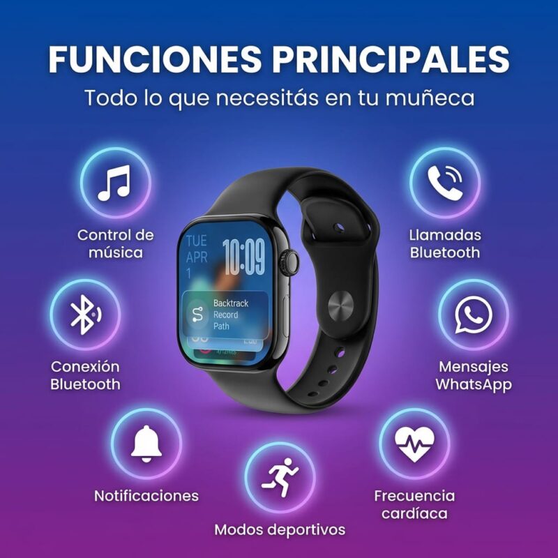 SMART WATCH S11 PRO - 3 SMART WATCH S11 PRO Con WhatsApp - ALTA GAMA