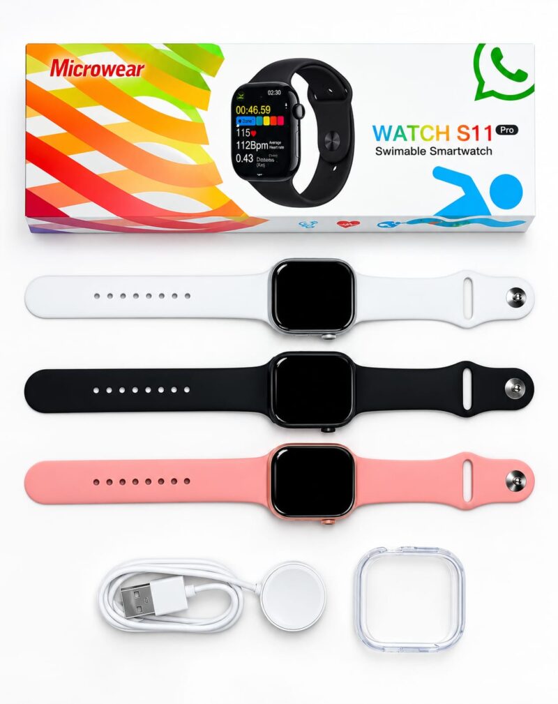 SMART WATCH S11 PRO - 4 SMART WATCH S11 PRO Con WhatsApp - ALTA GAMA